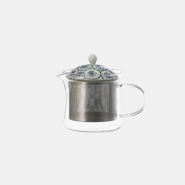 [POT] FLOWER BASKET SS GLASS POT (S) | HASAMI WARES| SAIKAI TOKI