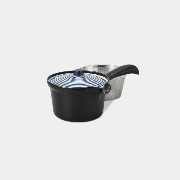 [JAPANESE TEA POT] INDIGO CIRCLE SS | HASAMI WARES| SAIKAI TOKI