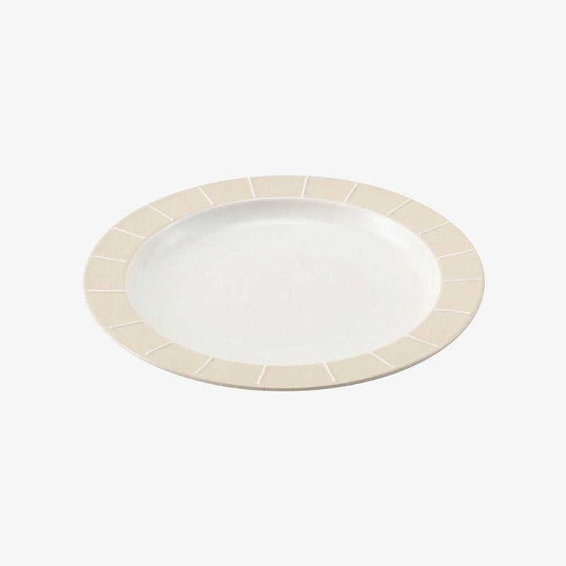[PLATE] ENGOBE RIM | HASAMI WARES| SAIKAI TOKI