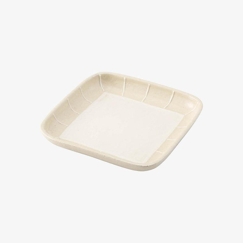 [PLATE] ENGOBE SQUARE | HASAMI WARES| SAIKAI TOKI