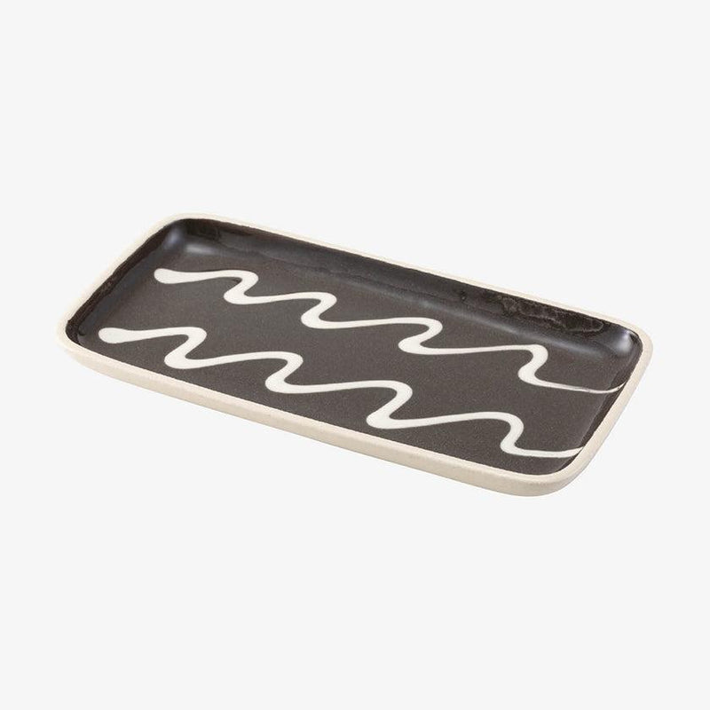 [DISH] RIPPLE LONG TRAY | HASAMI WARES| SAIKAI TOKI