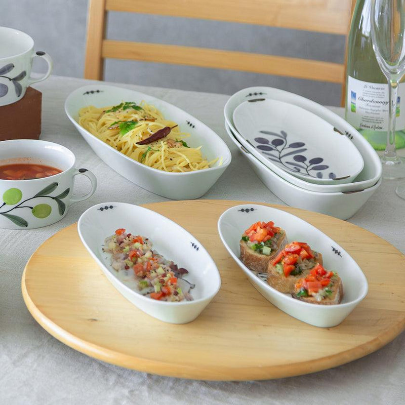 [PLATE] OLIVE DELICA | HASAMI WARES| SAIKAI TOKI