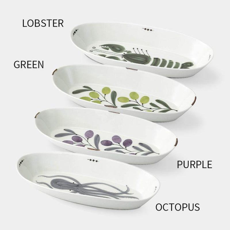 [PLATE] OLIVE DELICA | HASAMI WARES| SAIKAI TOKI