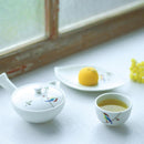 [JAPANESE TEA POT] BIRDS OF BRANCH | HASAMI WARES| SAIKAI TOKI