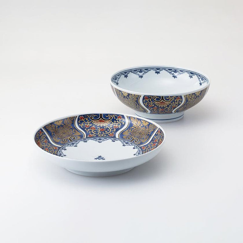 [DISH & BOWL] KO-IMARI SET OF 2 | HASAMI WARES| SAIKAI TOKI