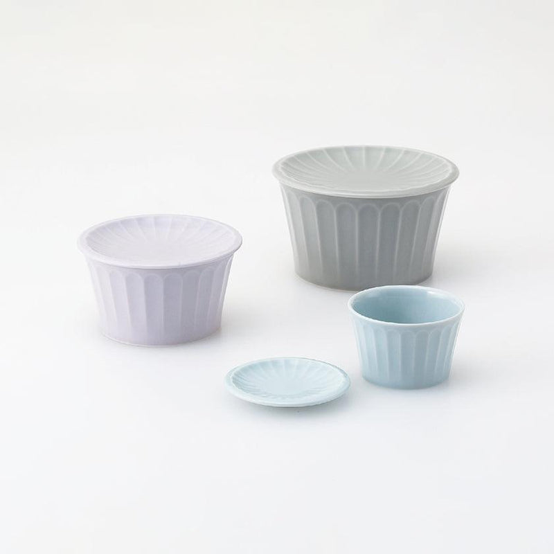 [DISH & BOWL] KIKUWARI FOR SINGLE SET OF 6 | HASAMI WARES| SAIKAI TOKI
