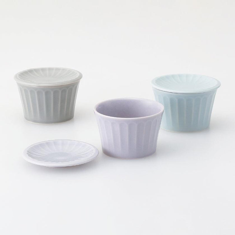 [DISH & BOWL] KIKUWARI SET OF 6 | HASAMI WARES| SAIKAI TOKI