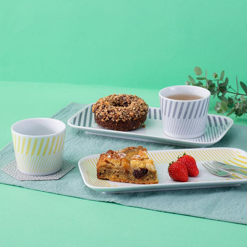 [CUP & TRAY (DISH)] KOPAN PAIR SET | HASAMI WARES| SAIKAI TOKI