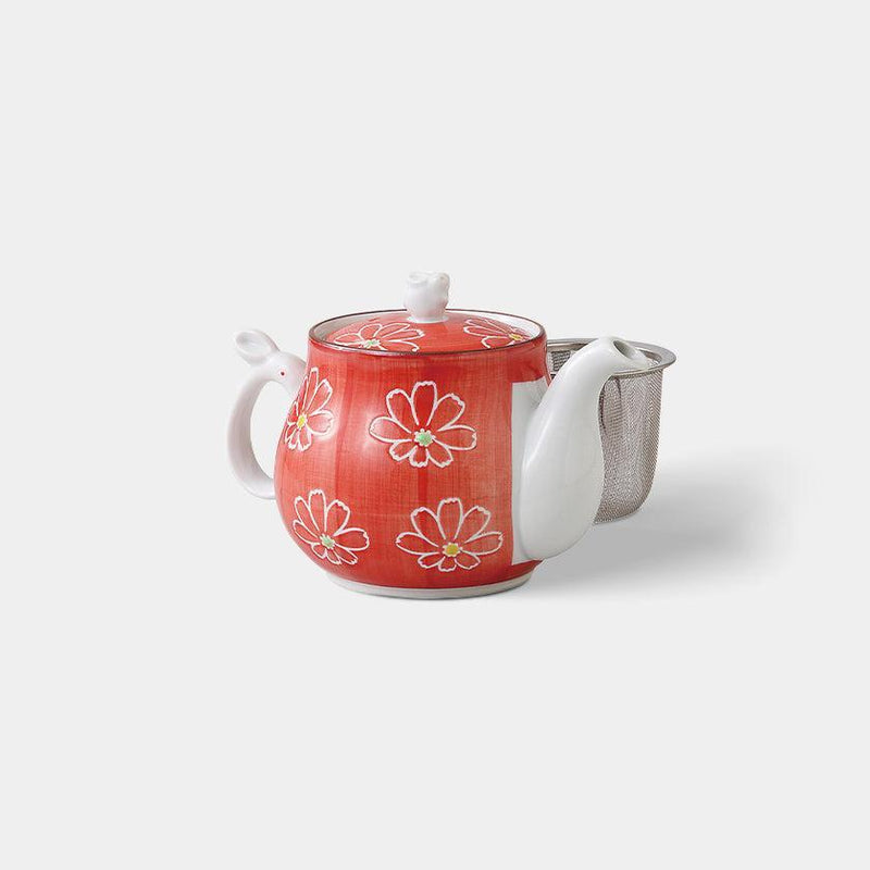 [POT] RED FLOWER MS | HASAMI WARES| SAIKAI TOKI