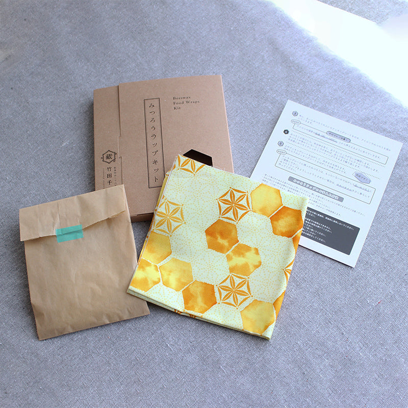 [BEESWAX WRAP] BEEHIVE | HANDMADE KITS | TAKEDA SENZO STORE