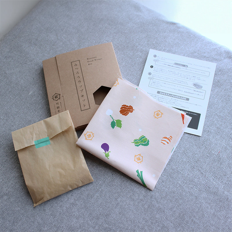 [BEESWAX WRAP] KYOTO VEGETABLES | HANDMADE KITS | TAKEDA SENZO STORE