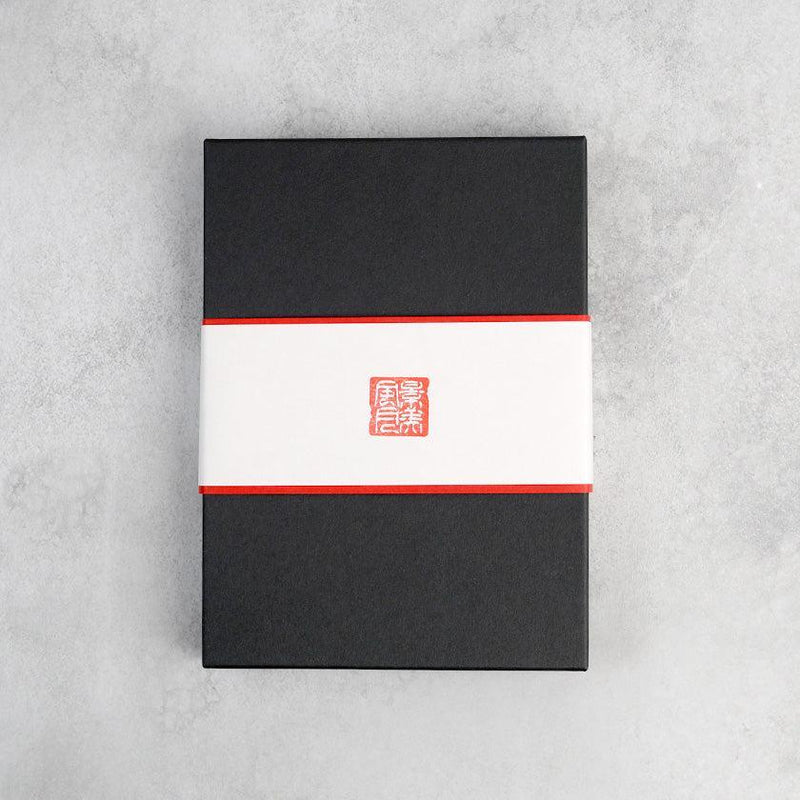 [STATIONERY] CRESCENT MOON (BLACK) | KARAKAMI (JAPANESE PAPER)｜KEIBIFUGETSU