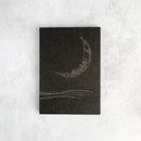 [STATIONERY] CRESCENT MOON (BLACK) | KARAKAMI (JAPANESE PAPER)｜KEIBIFUGETSU
