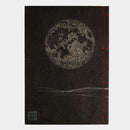 [STATIONERY] NOTEBOOK FULL MOON (BLACK) | KARAKAMI (JAPANESE PAPER)｜KEIBIFUGETSU