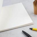 [STATIONERY] NOTEBOOK FULL MOON (BLACK) | KARAKAMI (JAPANESE PAPER)｜KEIBIFUGETSU