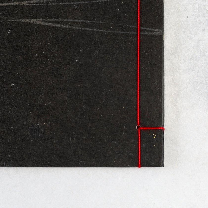 [STATIONERY] NOTEBOOK FULL MOON (BLACK) | KARAKAMI (JAPANESE PAPER)｜KEIBIFUGETSU