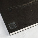 [STATIONERY] NOTEBOOK FULL MOON (BLACK) | KARAKAMI (JAPANESE PAPER)｜KEIBIFUGETSU