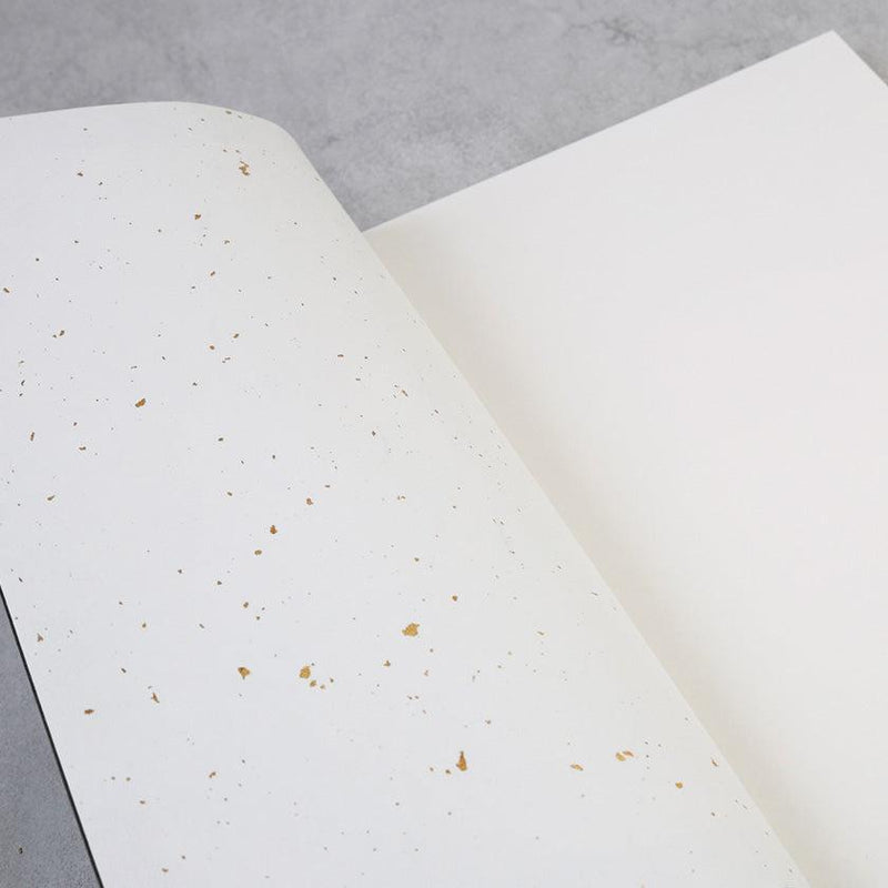 [STATIONERY] NOTEBOOK FULL MOON (BLACK) | KARAKAMI (JAPANESE PAPER)｜KEIBIFUGETSU