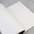 [STATIONERY] NOTEBOOK FULL MOON (BLACK) | KARAKAMI (JAPANESE PAPER)｜KEIBIFUGETSU