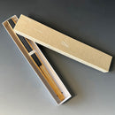 [HAND FAN] MOON-THINKING FULL MOON (STARRY SKY) | KARAKAMI (JAPANESE PAPER)｜KEIBIFUGETSU