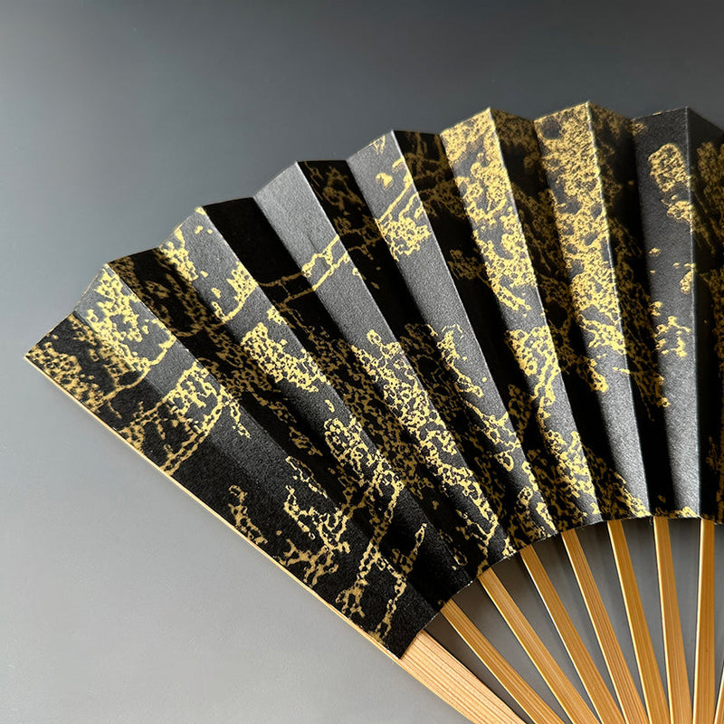 [HAND FAN] JAPANESE CYPRESS EAGLES SOAR | KARAKAMI (JAPANESE PAPER)｜KEIBIFUGETSU