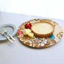 [LARGE PLATE (PLATTER)] KYO-YUZEN - AYA | PRINTING AND KYO-YUZEN ENGRAVING| SANSAI STUDIO