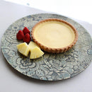 [LARGE PLATE (PLATTER)] KYO-YUZEN - BLACK | PRINTING AND KYO-YUZEN ENGRAVING| SANSAI STUDIO