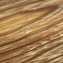 [LARGE PLATE (PLATTER)] RIMMED DISH - GRAPES ARABESQUE - LIGHT BROWN | PRINTING AND KYO-YUZEN ENGRAVING| SANSAI STUDIO