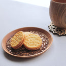 [SMALL DISH] DEER AND AUTUMN LEAVES | PRINTING AND KYO-YUZEN ENGRAVING| SANSAI STUDIO