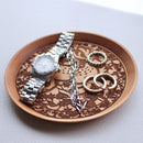 [SMALL DISH] DEER AND AUTUMN LEAVES | PRINTING AND KYO-YUZEN ENGRAVING| SANSAI STUDIO