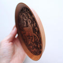 [SMALL DISH] DEER AND AUTUMN LEAVES | PRINTING AND KYO-YUZEN ENGRAVING| SANSAI STUDIO