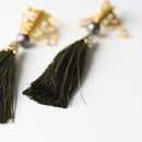 [CLIP-ON EARRINGS/EARRINGS] GREEN / PEARL GREEN | KYO BUTSUDAN|IWATA HOURAIYA