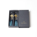 [CLIP-ON EARRINGS/EARRINGS] TURQUOISE / CLEAR | KYO BUTSUDAN|IWATA HOURAIYA