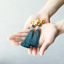 [CLIP-ON EARRINGS/EARRINGS] TURQUOISE / BLUE | KYO BUTSUDAN|IWATA HOURAIYA