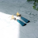 [CLIP-ON EARRINGS/EARRINGS] TURQUOISE / BLUE | KYO BUTSUDAN|IWATA HOURAIYA