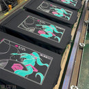 PRE-ORDER [T-SHIRT] BLACK | HAND PRINTING | HATSUNE KOUBOU