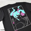 PRE-ORDER [T-SHIRT] BLACK | HAND PRINTING | HATSUNE KOUBOU