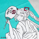PRE-ORDER [TOWELS] TENUGUI HATSUNE ORIGINAL ILLUSTRATION VER. | HAND PRINTING | HATSUNE KOUBOU