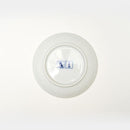 [PLATE] BLUE AND WHITE DYED PLATE Fukiko Goukon | AINU CRAFTS | CIKARPE AKAN