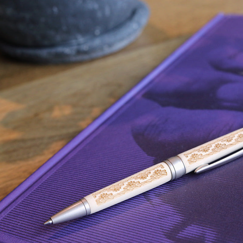 [PEN] AINU PATTERN BALLPOINT PEN | AINU CRAFTS | CIKARPE AKAN