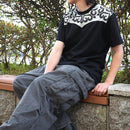 [T-SHIRT] AINU PATTERN B | AINU CRAFTS | CIKARPE AKAN