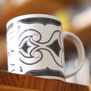 [MUG (CUP)] AINU PATTERN | AINU CRAFTS | CIKARPE AKAN