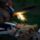 [KNIFE] TAFU 135MM WITH LEATHER CASE & FIRING ROD | NOKAJI BLADES| FUKUBE KAJI