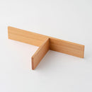 [OPTION] DIVIDERS FOR WOOD-GRAINED 3-TIER (L) | ODATE MAGEWAPPA | KURIKYU
