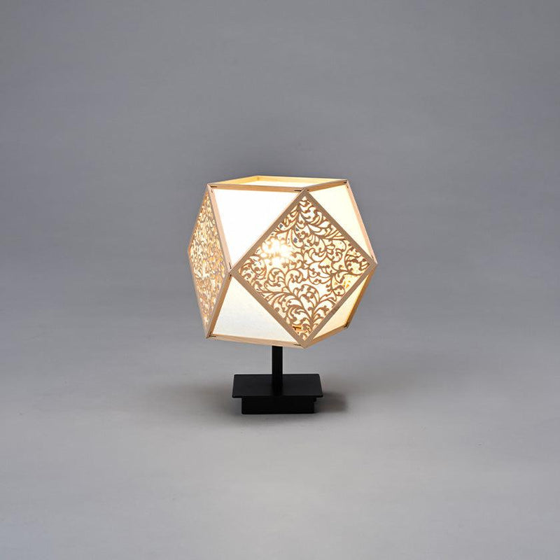 [STAND LIGHT / LIGHTING] KIRIKO STAND LIGHT ARABESQUE (S-L SIZE) | KYO SASHIMONO (JOINERY)| MURAYAMA MOKKO