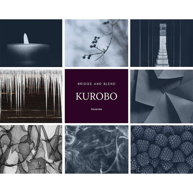 [INCENSE] KUROBO MOMENT (FULL SIZE) | FRAGRANCE FORMULATION | BRIDGE AND BLEND