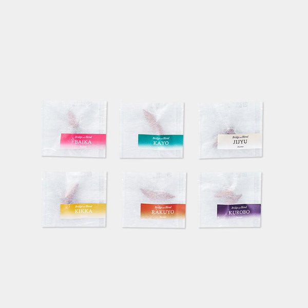 [INCENSE] SIX IN SENSE (TRIAL SET) | FRAGRANCE FORMULATION | BRIDGE AND BLEND