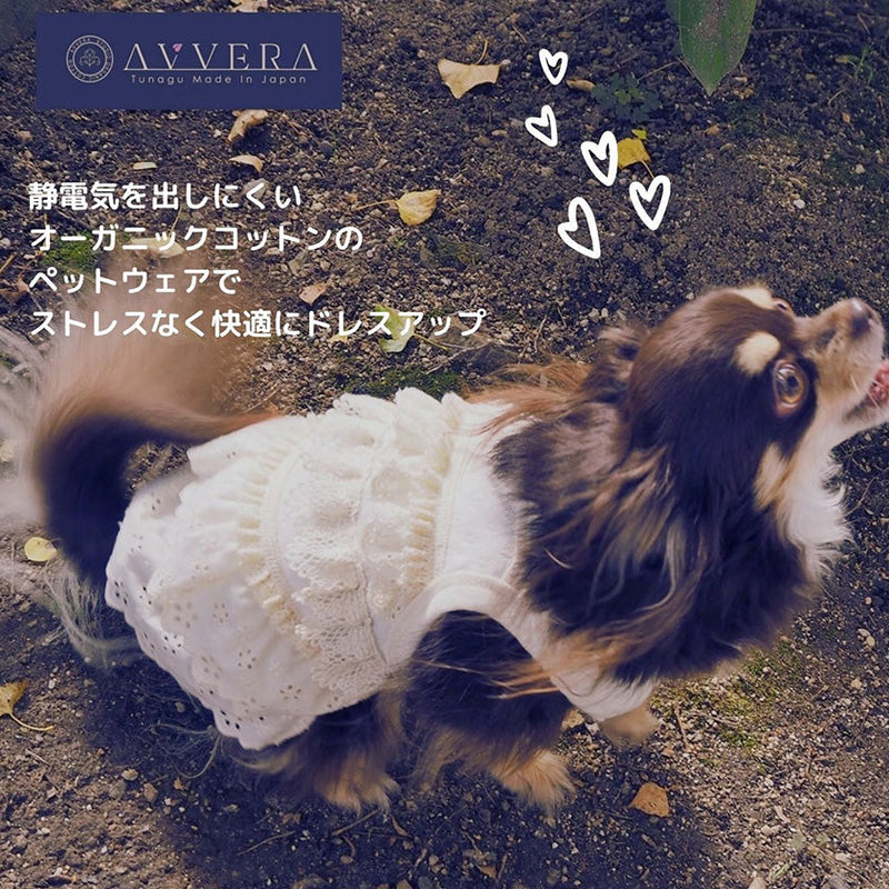 [PET CAMISOLE] FRILLED CAMISOLE FOR YOUR PRECIOUS PET | ORGANIC PRODUCTS | AVVERA