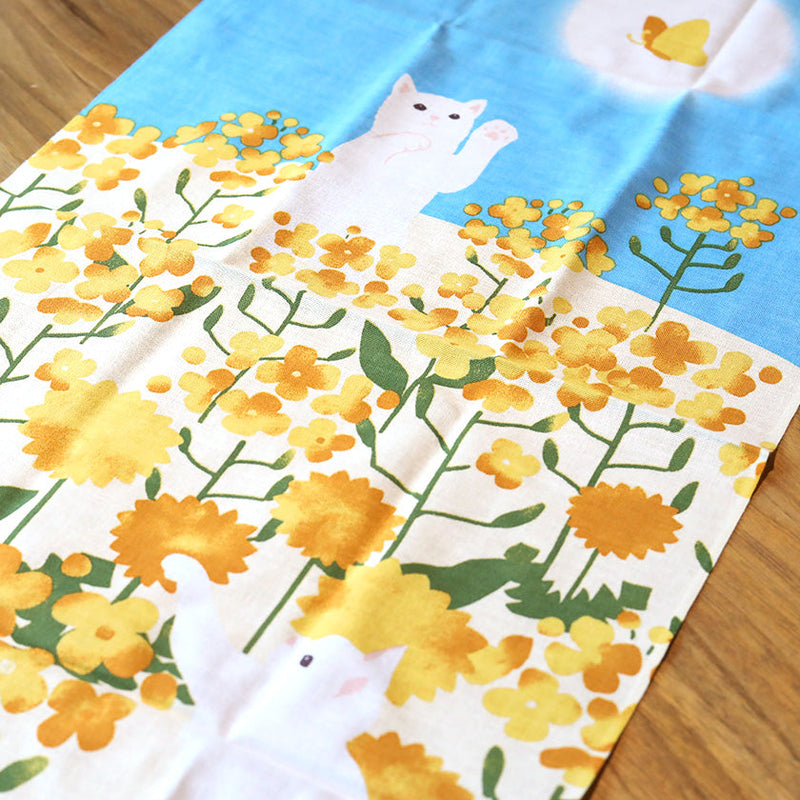 [TOWELS] TENUGUI PLAY IN SPRING | YOKOHAMA DYEING | HAMAMONYO