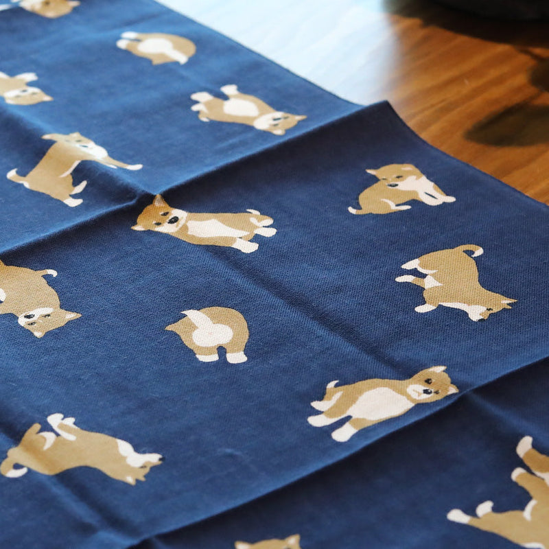 [TOWELS] MAME-SHIBA LOVE | YOKOHAMA DYEING | HAMAMONYO